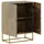 vidaXL Sideboard 55x30x76 cm Massivholz Mango und Eisen