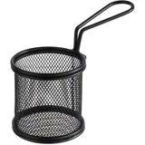 APS-Germany APS 40624 Servier-Frittierkorb SNACKHOLDER, Korb schwarz