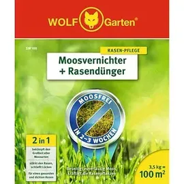 WOLF-Garten SW 100 Moosvernichter und Rasendünger 3,5 kg
