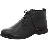 THINK! Damen AGRAT leder gefütterte, nachhaltige Stiefelette, 0000 Schwarz,38.5 EU