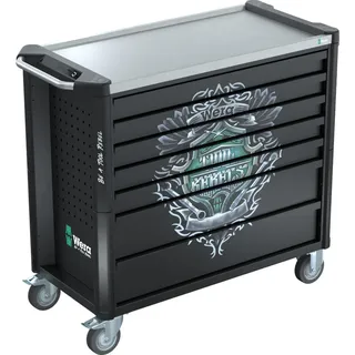 WERA 9702 Tool Rebel Werkstattwagen Stainless XXL 2
