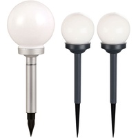 Expo Börse Solarleuchten Kugeln Solarlampe Garten LED Gartendeko Solarkugel