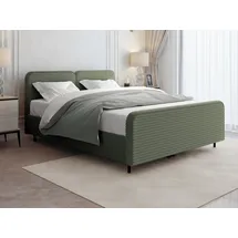 beautysofa LEA 160 x 200 cm Grün