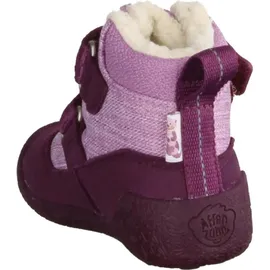 Affenzahn Lauflerner Winterstiefel Vegan Snuggy Otter für Kinder, lila, Größe 23 EU
