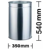 Wesco Pushboy 50 l Silber