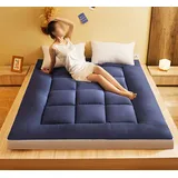 FloAPa Futon Matratze Japanische Tatami Matratze Gästematratze Klappbar Für Bequemen Schlaf Gesteppte Schlafmatratze Für Indoor Campingsofa,006,120 * 200 * 8CM