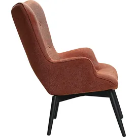 SalesFever Sessel Strukturstoff, Braun|Gelb|Grau|Grün
