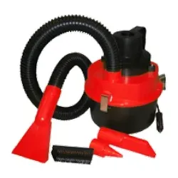 HP Autozubehör 20285, 90 W, Trocken und naß, Staubbeutel, 4,5 l, Schwarz, Rot