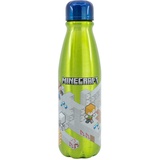 Stor Flasche Minecraft 600 ml Für Kinder Aluminium