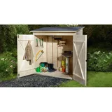 Weka Gartenschrank 361 A 1,6 x 0,85 x 1,9 m natur