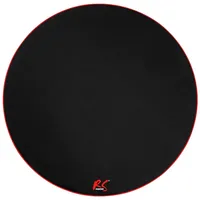 NanoRS Gaming Stuhlmatte Ø 100 cm Schwarz 1 St.
