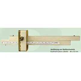 Ulmia GmbH Streichmaß 0029S Weißbuche 0,05 m