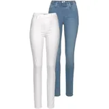 FLASHLIGHTS Jeansjeggings in bleached/whi, | Gr. 46