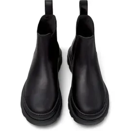 Camper Damen Brutus+ K400818 Chelsea Bootie, Schwarz 38 EU