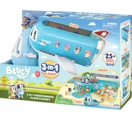 Moose Bluey 3-in-1 Flugzeug-Spielset