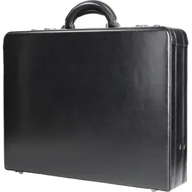d & n Tradition Aktenkoffer Leder 46 cm, Schwarz