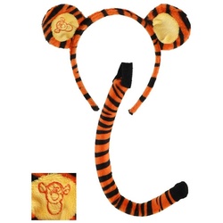 Elope Kostüm Winnie Puuh Tigger Accessoire-Set, Schwanz und Ohren Verkleidungsset des Tigers aus Pu der Bär orange