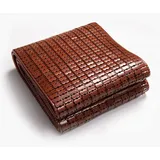 JYkjWeYF Bambus Sommer-schlafmatten,Bambusmatte Für Bett,Faltbare Bambus-kühlmatratze,Atmungsaktive Karbonisierte Mahjong Matte,für Schlafzimmer,Wohnzimmer,Sofa,Bett (60cm x 120cm)