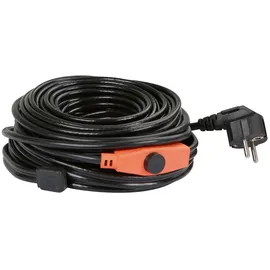Kerbl Frostschutz-Heizleitung mit Thermostat Länge 2 m, frostfreie Wasserleitung bis -45° C, für Tiertränken, nicht für Heizungsrohre, Heizleistung 32 W)