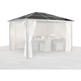 Konifera Pavillon-Ersatzdach Aruba 3 x 3 m Beige/Braun
