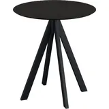 Essentials Infinity Klapptisch 70 x 70 x 73,2 cm Schwarz