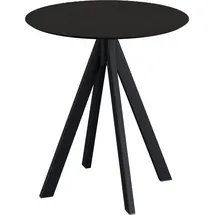 Essentials Infinity Klapptisch 70 x 70 x 73,2 cm Schwarz