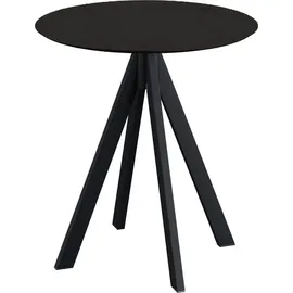 Essentials Infinity Klapptisch 70 x 70 x 73,2 cm Schwarz