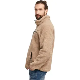 Brandit Textil Teddy Jacke Camel XL