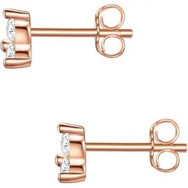 Glanzstücke München Ohrstecker Set GSM197 roségold 925 Silber 4,4