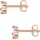 Glanzstücke München Ohrstecker Set GSM197 roségold 925 Silber 4,4