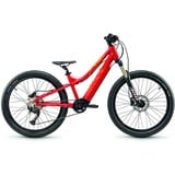 S'Cool e-troX Race 24R Bafang 252Wh Kinder & Jugend Elektro Mountain Bike Red/Orange | 32cm