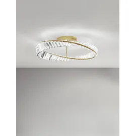 Nova Luce Aurelia 1 LED Deckenleuchte Ø 60 cm gold