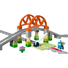 LEGO DUPLO 10426 Eisenbahnbrücke und Schienen - Erweiterungsset