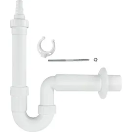 Haas + Sohn 1930 Siphon DN 40 Kunststoff weiß