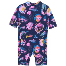 Color Kids - Schwimmanzug Wasserwelt in diva pink, Gr.92,