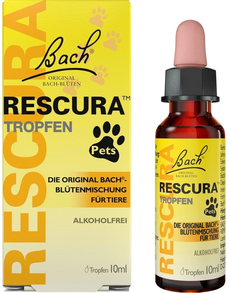 Bachblüten Original Rescura Pets Tro Alkoholfrei 10 ML