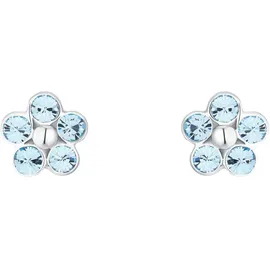 Amor Ohrstecker Blumen blau 89139589DIAMORE 925 Silber