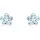 Amor Ohrstecker Blumen blau 89139589DIAMORE 925 Silber