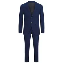 JACK & JONES Franco Plus Size Anzug Medieval Blue 70
