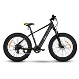 Jeep® E-Bike JEEP E-BIKES "MHFR 7100 FAT" E-Bikes 48 cm, 26 Zoll (66,04 cm) schwarz