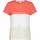KangaROOS Colorblock T-Shirt Beige/Rot 48/50