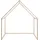 Paidi Hausbett Little House 158 x 170 x 97 cm Buche massiv natur beige