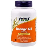 NOW Foods NOW NF Borage Oil 1000mg, 120 Kapseln