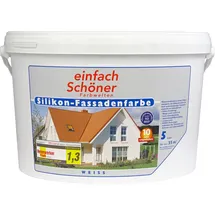 Wilckens Fassadenfarbe weiß matt 5 l