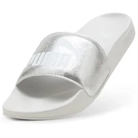 Puma Leadcat 2.0 Metallic Whisper Sandalen 38, Silver White Feather gray Metallic