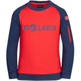 Trollkids Sweatshirt Sandefjord, in Rot - 116