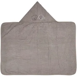 Sterntaler Kapuzenbadetuch 100x70 cm, braun