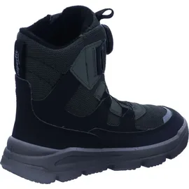 superfit Jungen MARS warm gefütterte Gore-Tex Stiefel, SCHWARZ/GRÜN 0000