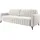 exxpo - sofa fashion 3-Sitzer EXXPO - SOFA FASHION "Grande, Schlafsofa, Dauerschläfer, Microvelours-Bezug, Breite 222cm", beige, B:222cm H:90cm T:100cm, Sofas, mit Bettfunktion und Bettkasten, komfortabler Federkern