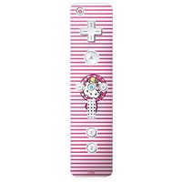 Skin kompatibel mit Nintendo Wii Controller Folie Sticker Hanami Hello Kitty Offizielles Lizenzprodukt